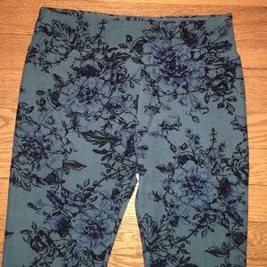 LuLaRoe floral leggings